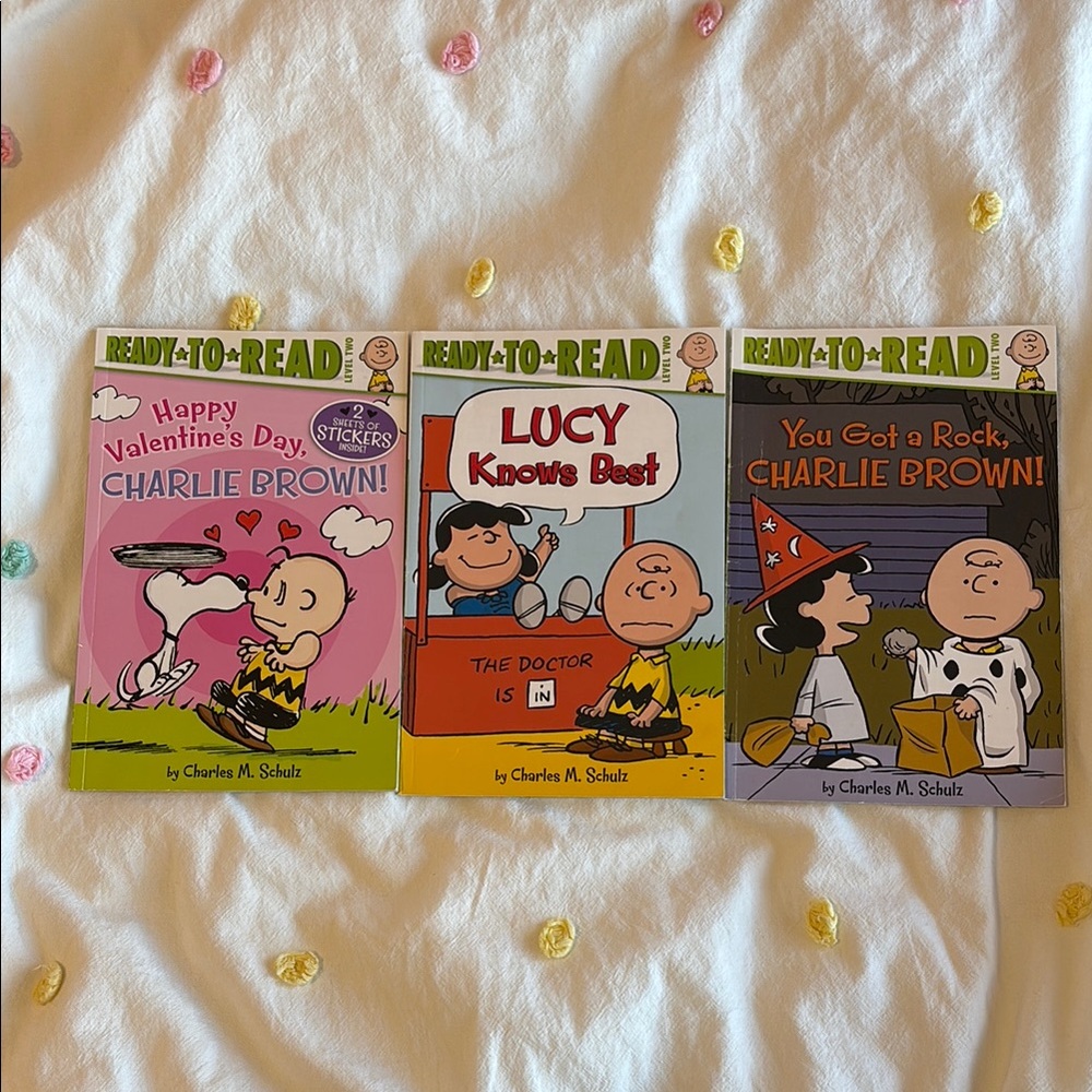 Charlie Brown Ready to Read Book Set